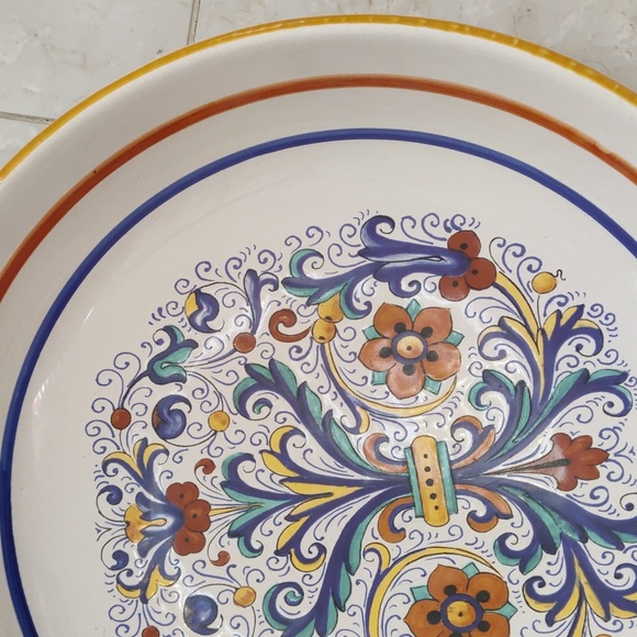 Ceramica Nova Deruta Serving Bowl Sur La Table Made In Italy 11 Inch - Picture 4 of 7